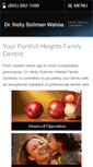 Mobile Screenshot of drnellyfamilydentist.com